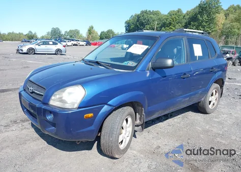 2007 Hyundai Tucson Gls z USA, uszkodzony, nr VIN KM8JM12BX7U650594
